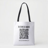 Anpassbarer QR-Code & Firmenname