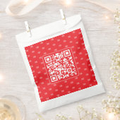 Anpassbarer QR-Code mit Ihrem Logo oder Bild Geschenktütchen (Ausgeschnitten)