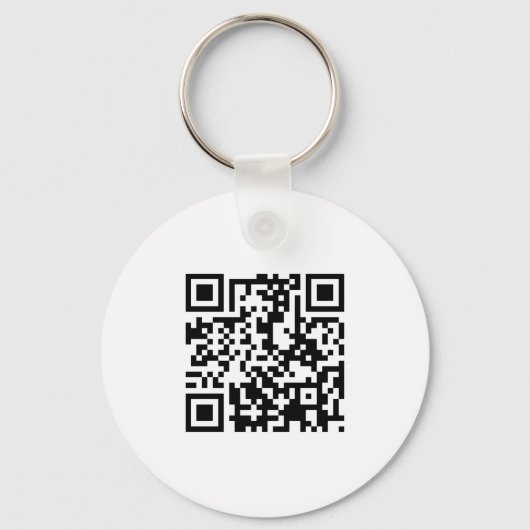 anpassbarer QR-Code Schlüsselanhänger (Vorderseite)