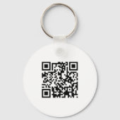 anpassbarer QR-Code Schlüsselanhänger (Rückseite)