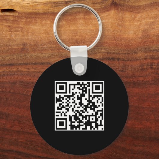 anpassbarer QR-Code Schlüsselanhänger (Vorderseite)