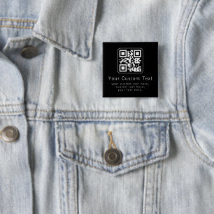 Anpassbarer QR-Code und bearbeitbarer Textbaustein Button