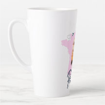 Anpassbarer Reise-Themen Paris Latte Becher
