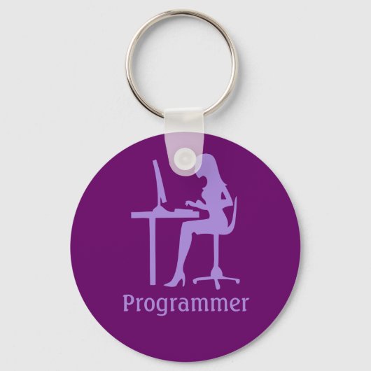 Anpassbarer Schlüsselanhänger für das Programmiere (Vorderseite)