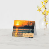 Anpassbarer Sonnenuntergang Karte (Gelbe Blume)