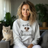 Anpassbarer Spionierender Hund Sweatshirt