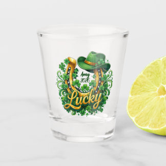 Anpassbarer St. Patrick's Day Schnapsglas