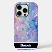 Anpassbarer Starry Swirl Case-Mate iPhone Hülle (Rückseite)