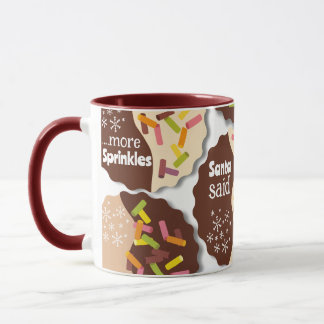 Anpassbarer Streusel-Cookie-Feiertagsbecher Tasse