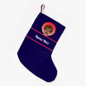 Anpassbarer Strumpf Kleiner Weihnachtsstrumpf (Vorderansicht (hängend))