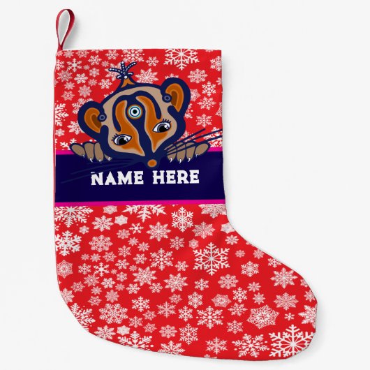 Anpassbarer Strumpf Kleiner Weihnachtsstrumpf (Vorderseite)
