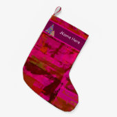 Anpassbarer Strumpf Kleiner Weihnachtsstrumpf (Vorderansicht (hängend))