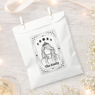 Anpassbarer Tarotkarten-Name Sternzeichen Astrolog Geschenktütchen