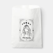 Anpassbarer Tarotkarten-Name Sternzeichen Astrolog Geschenktütchen (Vorderseite)