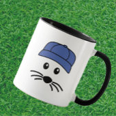 Anpassbarer Team Little Mouse Baseball Player Tasse