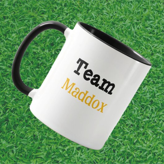 Anpassbarer Team Little Mouse Baseball Player Tasse