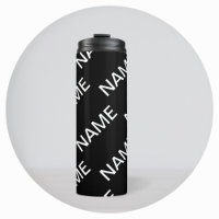 Anpassbarer Text | Bold Modern Black & White