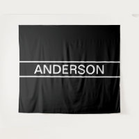 Anpassbarer Text | Bold Modern Black & White