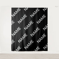 Anpassbarer Text | Bold Modern Black & White