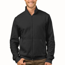 Anpassbarer Text, Fleece von Firmennamen, Zip Jogg