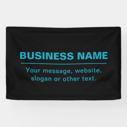 Anpassbarer Text für Unternehmen usw., bearbeitbar Banner (Horizontal)