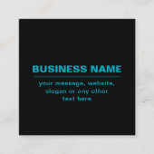 Anpassbarer Text für Unternehmen usw., bearbeitbar Begleitkarte (Vorderseite)