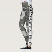 Anpassbarer Text hinzufügen Leggings (Links)