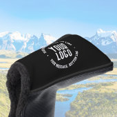 Anpassbarer Text und Ihr hochgeladenes Logo oder B Golf Headcover