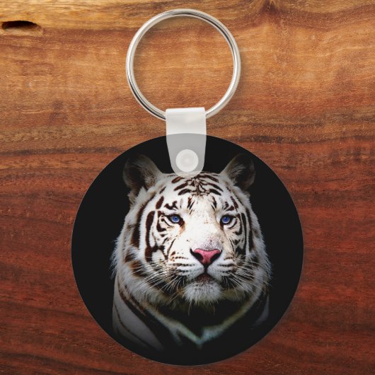 anpassbarer Tiger-Schlüsselanhänger Schlüsselanhänger (Vorderseite)
