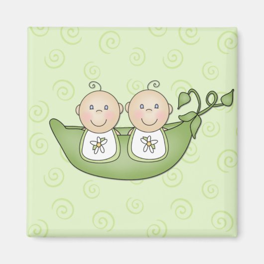 Anpassbarer Twins-Magnet Magnet (Vorne)