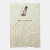 Anpassbarer Vanilla Extract Maker Geschirrtuch (Vertikal)