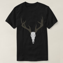 Anpassbarer Weißwedelhirsch-Schädel T-Shirt