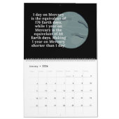 Anpassbarer Weltraumkalender Kalender (Jan 2026)