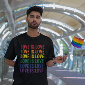 Anpassbarer, wiederholter LGBTQ-Gay Pride T-Shirt