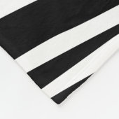 Anpassbarer Zebradruck Fleecedecke (Ecke)