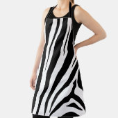 Anpassbarer Zebradruck Schürze (InSitu)