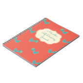 Anpassbares Blue Bird Self Discovery Journal Notizblock (Linke Seite)