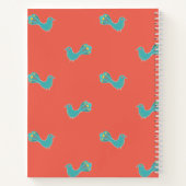 Anpassbares Blue Bird Self Discovery Journal Notizblock (Rückseite)