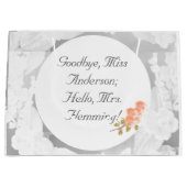 Anpassbares Brautparty Große Geschenktüte (Vorderseite)