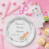 Anpassbares Brautparty Pappteller (Party)