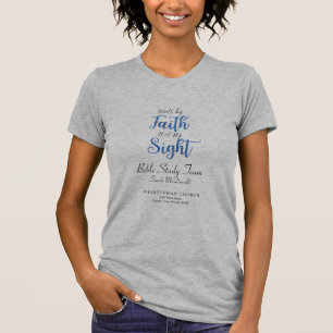Anpassbares christliches Gruppenschwarzhemd T-Shirt