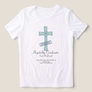 Anpassbares christliches Gruppenschwarzhemd Tri-Blend Shirt