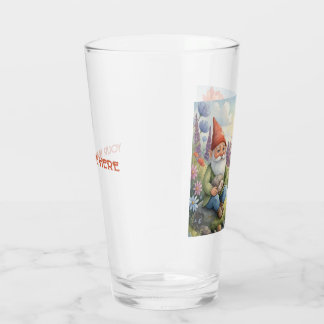 Anpassbares Cottacore-gemütliches Bierglas Glas