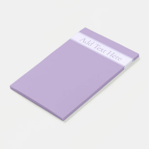 Anpassbares Elegantes Hell-Lila Violett Post-it Klebezettel