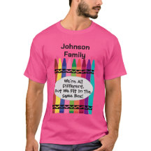 Anpassbares Familientreffen T-Shirt