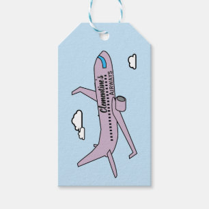 Anpassbares Flugzeug Geschenkanhänger