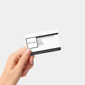 Anpassbares Fortean Investigator ID-Abzeichen Ausweis (Handheld)