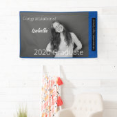 Anpassbares Foto 2020 Abschluss Vinyl Banner (Insitu)