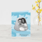 Anpassbares Foto in Dog-Tags Karte (Gelbe Blume)