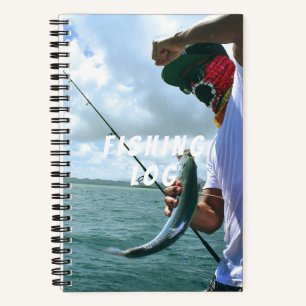 Anpassbares Foto Lustiges Erinnerungs-Angler-Tag Notizblock
